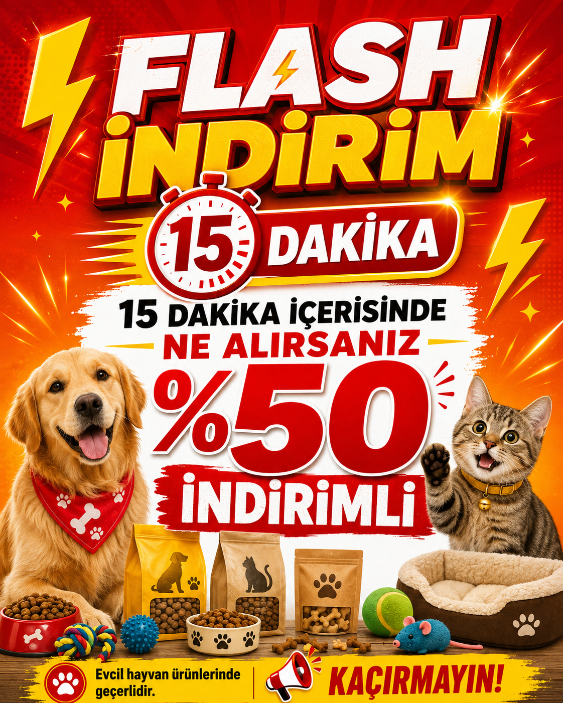 Flaş indirim